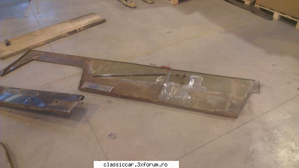 TV-51 L (autolaborator) - etape de reconditionare - Panouri laterale stanga in - Reconditionari si Restaurari