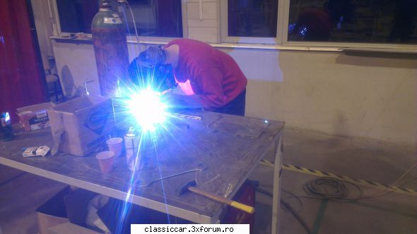 TV-51 L (autolaborator) - etape de reconditionare - Un TIG in actiune, pentru - Reconditionari si Restaurari