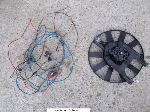 Taraba cu piese a lui Ydaniel - Electroventilator cu cablaj,releu si buton - Vanzari  piese si accesorii