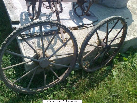 The Amazing Rusten Hunt for Moldova - Rotile pentru car (din pacate metalice si au - Am vazut prin Romania