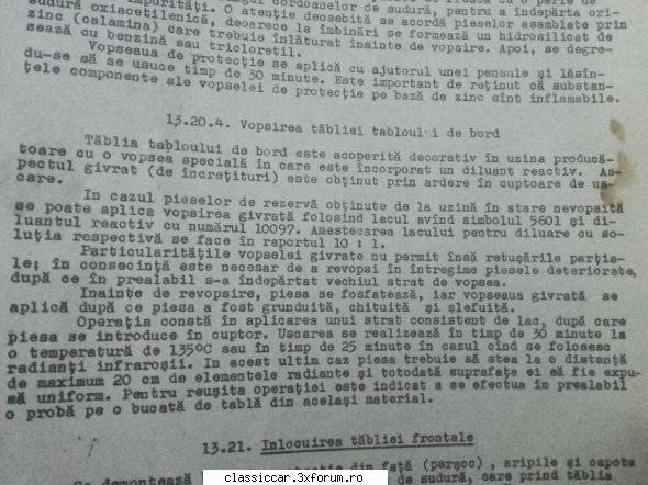 Tip vopsea consola radio - Am gasit "reteta" . Acel aspect e dat de uscarea - Coltul Tehnic