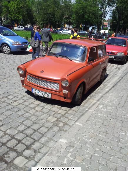 Trabant - Era parcata pe str Victor Deleu - Am vazut prin Cluj-Napoca