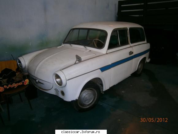 Trabant combi 600 an 63' - pufosu meu mic si urat ...mai ai putina rabdare - Prezentare masini