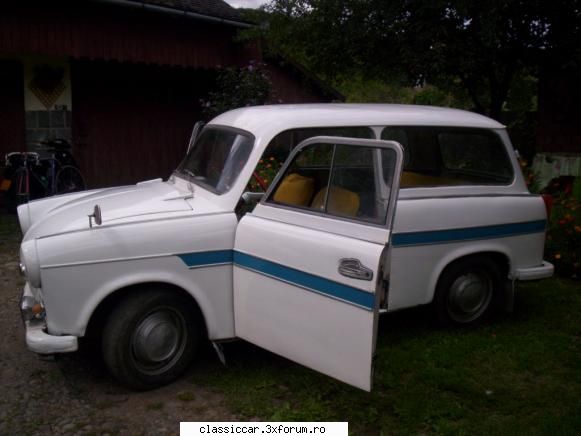 Trabant combi 600 an 63' - inca o achizitie dementiala !!! functioneaza ,e a - Prezentare masini