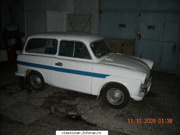 Trabant combi 600 an 63' - aa da si o poza - Prezentare masini