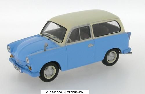 Trabant combi 600 an 63' - uite o macheta care nu ar trebui sa-ti lipseasca - Prezentare masini