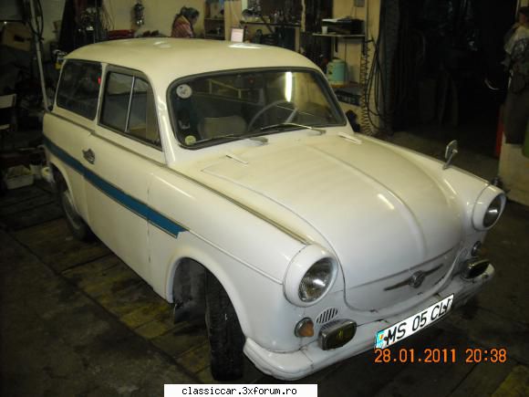 Trabant combi 600 an 63' - cam atat pe azi , restu pe teava - Prezentare masini