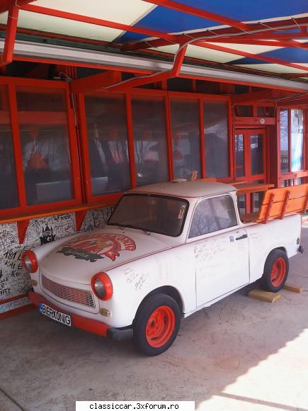 Trabant 'tunat' - cabrio - Din lumea larga