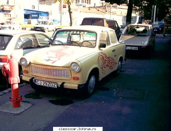 Trabanturi fioroase - Pe strada Decebal, langa gara, nu departe de - Am vazut prin Cluj-Napoca