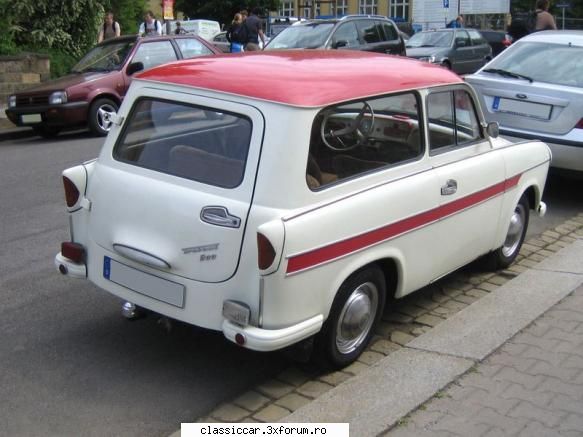 Trabbi Combi - Astea ni-s, foarte faine atelaje! Usa din spate - Am vazut prin Cluj-Napoca
