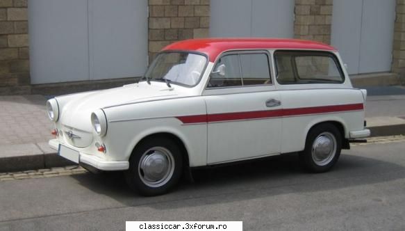 Trabbi Combi - Erau cateva in Cluj, dar toate au disparut :( - Am vazut prin Cluj-Napoca