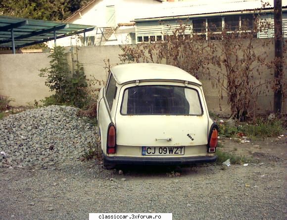 Trabbi Combi - Este in Marasti pe str. Buftea - Am vazut prin Cluj-Napoca