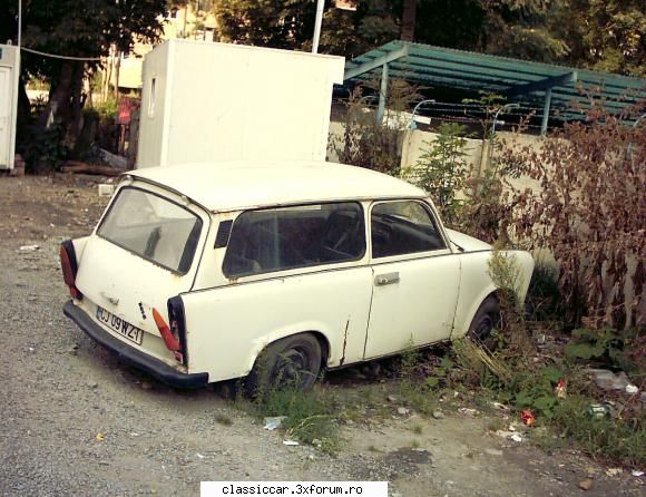 Trabbi Combi - Sta acolo de peste un an! - Am vazut prin Cluj-Napoca