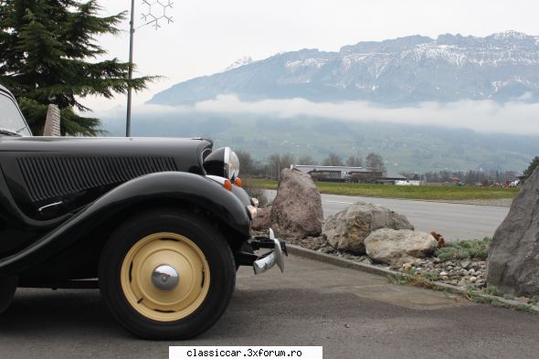 Traction Avant - a ajuns acasa cu bine. cu platforma la service - Reconditionari si Restaurari