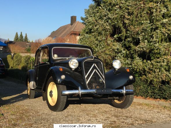 Traction Avant - Azi am iesit la soare si ne-am plimbat putin - Reconditionari si Restaurari