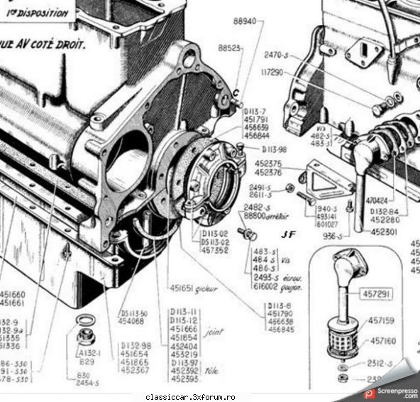 Traction Avant - banuiesc ca pierderea de ulei e din acesta zona - Reconditionari si Restaurari