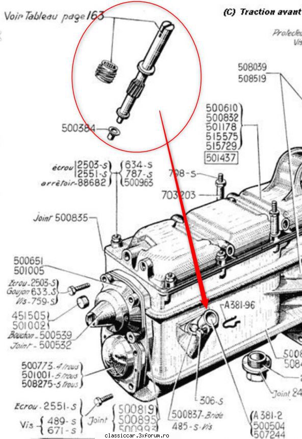 Traction Avant - nu prea imi dau seama ce si cum lipseste - Reconditionari si Restaurari