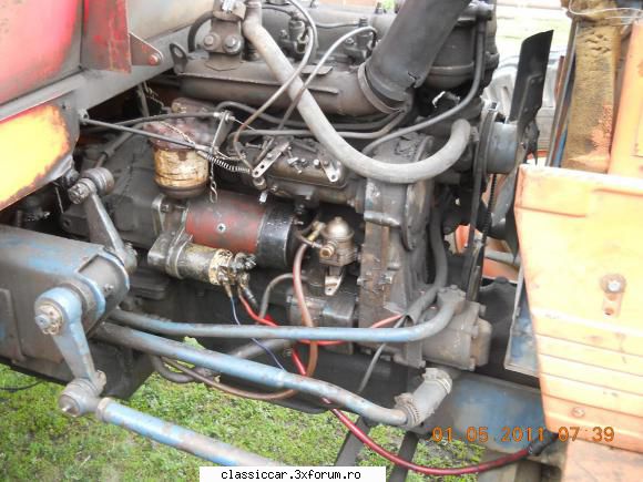 Tractor TIH 445 - Motorul D 115, 3 pistoane. Nu am decat - Coltul camionagiului si tractoristului oldtimerist