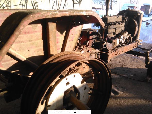 Tractor UTOS27 - Azi vremea a fost mai blanda si am - Coltul camionagiului si tractoristului oldtimerist