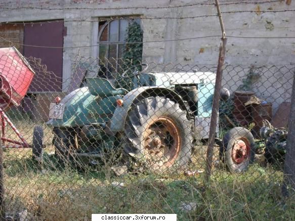 Tractor vechi frantuzesc - Misu de Cluj - Am vazut prin Cluj-Napoca