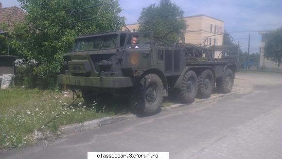 Transportor ZIL 135 - Creatura asta nu stiu daca intra - Coltul camionagiului si tractoristului oldtimerist