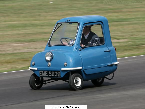 Tricicleta BMA Amica AS - Englezii au reinceput fabricarea la Peel P50. Ala - Reconditionari si Restaurari