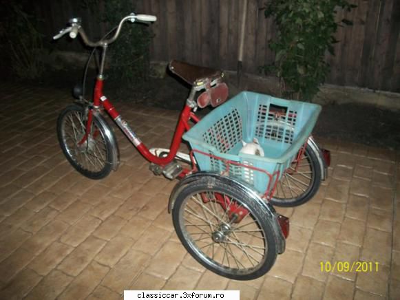 Triciclu Pegas - Si dupa ce i-am schimbat - Prezentare motociclete, motorete si biciclete de colectie