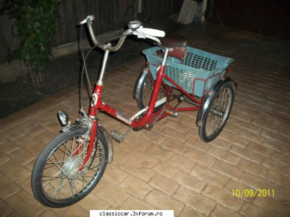 Triciclu Pegas - retromotor - Prezentare motociclete, motorete si biciclete de colectie
