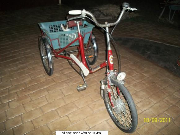 Triciclu Pegas - retromotor - Prezentare motociclete, motorete si biciclete de colectie