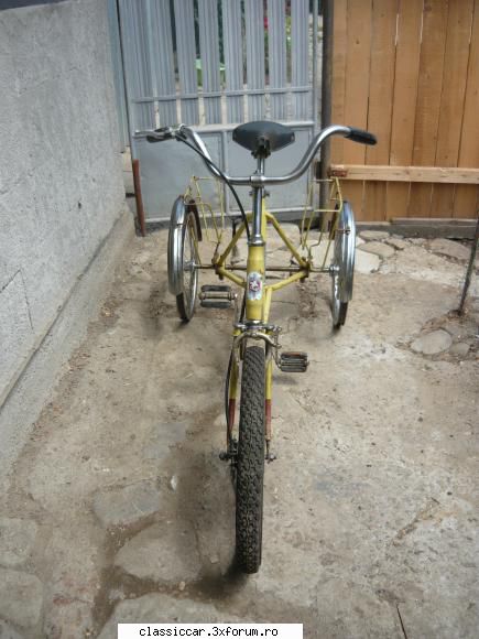 Triciclu Pegas Kent -O bicicleta rara - este in triciclu pegas anii 80 ,model - Vanzari-Cumparari biciclete