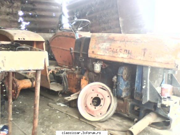 U-445 Modificat - Am pus motorul mai mare pentru putere - Coltul camionagiului si tractoristului oldtimerist