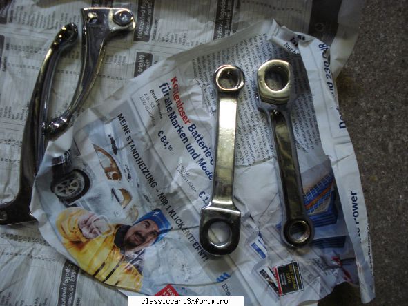 Ultima Minimobr� - bratele pedalelor - Prezentare motociclete, motorete si biciclete de colectie