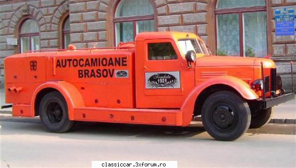 Ultimele supravietuitoare SR 101 - Autospeciala pompieri la sc. roman sa Brasov an - File de istorie