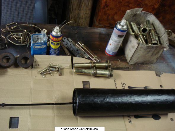 Un 2 CV ptr fiul meu - Am mai evoluat putin ....puntile repuse pe sasiu - Reconditionari si Restaurari