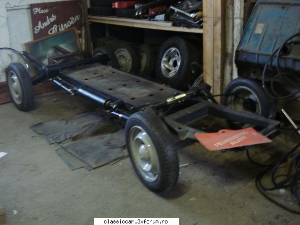 Un 2 CV ptr fiul meu - Azi am ansamblat sasiul cu fiul meu impreun� - Reconditionari si Restaurari