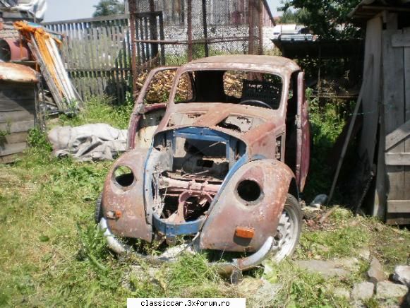 Un Fiat Clujean ratacit la Satu Mare - Oldtimerul e un Fiat Topolino pentru piese - Am vazut prin Romania