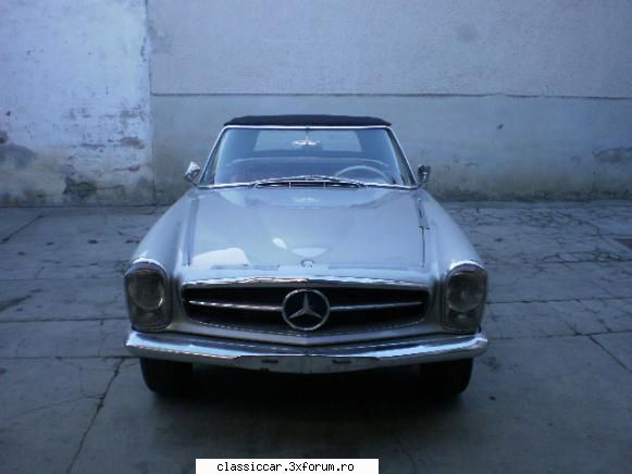 Un pacient nou MB 230 SL din 1964 - Prinzinger - Reconditionari si Restaurari