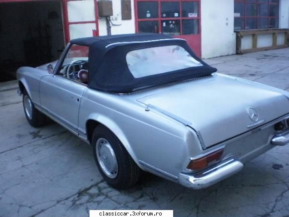 Un pacient nou MB 230 SL din 1964 - Prinzinger - Reconditionari si Restaurari