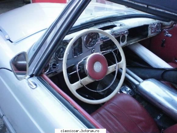 Un pacient nou MB 230 SL din 1964 - Prinzinger - Reconditionari si Restaurari