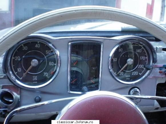 Un pacient nou MB 230 SL din 1964 - Prinzinger - Reconditionari si Restaurari