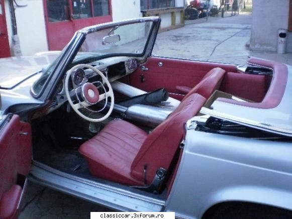 Un pacient nou MB 230 SL din 1964 - Prinzinger - Reconditionari si Restaurari