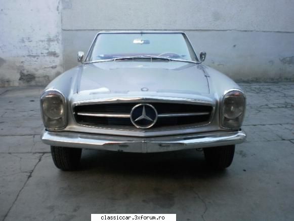 Un pacient nou MB 230 SL din 1964 - Prinzinger - Reconditionari si Restaurari