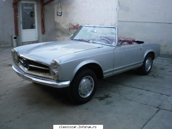 Un pacient nou MB 230 SL din 1964 - Prinzinger - Reconditionari si Restaurari