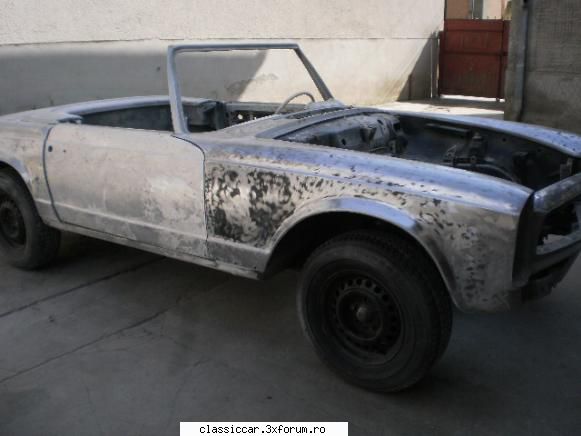 Un pacient nou MB 230 SL din 1964 - Prinzinger - Reconditionari si Restaurari