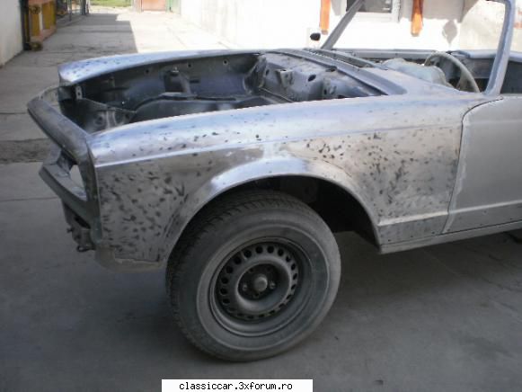 Un pacient nou MB 230 SL din 1964 - Prinzinger - Reconditionari si Restaurari