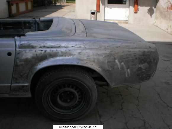 Un pacient nou MB 230 SL din 1964 - Prinzinger - Reconditionari si Restaurari