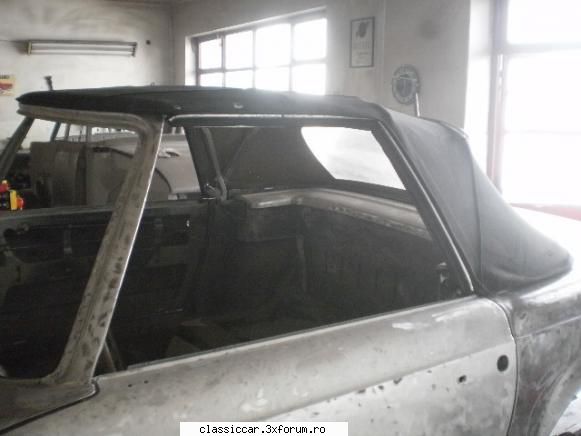 Un pacient nou MB 230 SL din 1964 - Prinzinger - Reconditionari si Restaurari