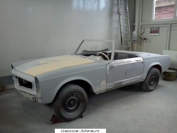 Un pacient nou MB 230 SL din 1964 - Prinzinger - Reconditionari si Restaurari
