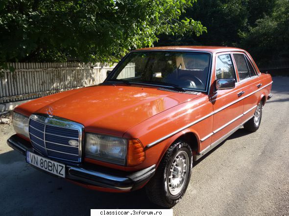 VAND Mercedes w123 cobra - raz - Vanzari auto-moto clasice direct de catre proprietari