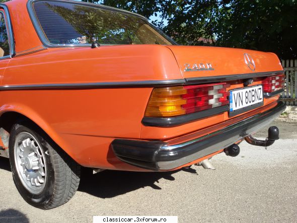 VAND Mercedes w123 cobra - raz - Vanzari auto-moto clasice direct de catre proprietari